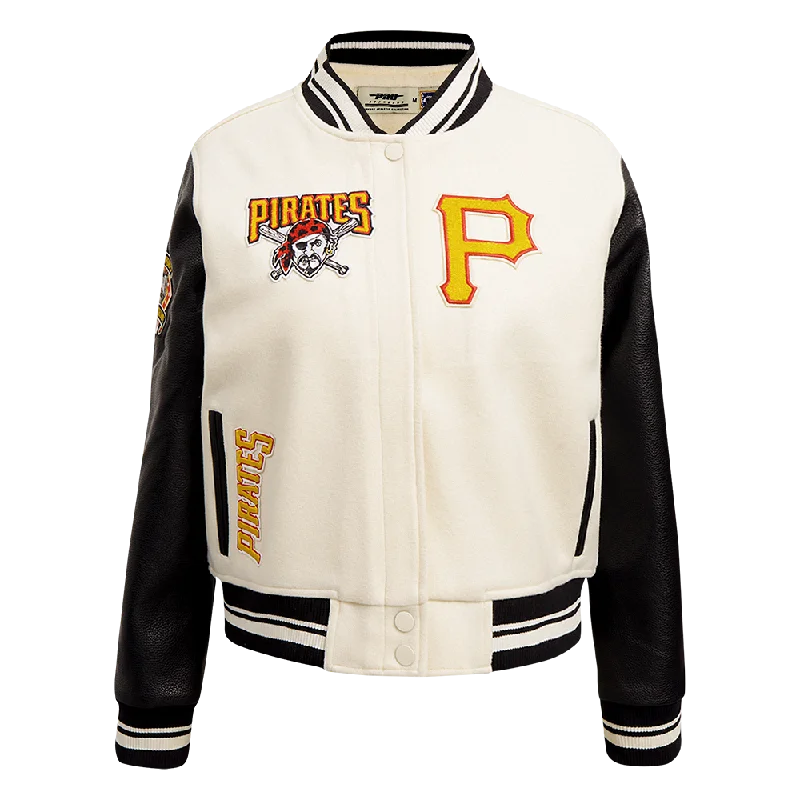 Warm Jackets MLB SAN DIEGO PADRES SCRIPT TAIL MEN'S RIB WOOL VARSITY (EGGSHELL/ BROWN) Warm Jackets MLB SAN DIEGO PADRES SCRIPT TAIL MEN'S RIB WOOL VARSITY (EGGSHELL/ BROWN)