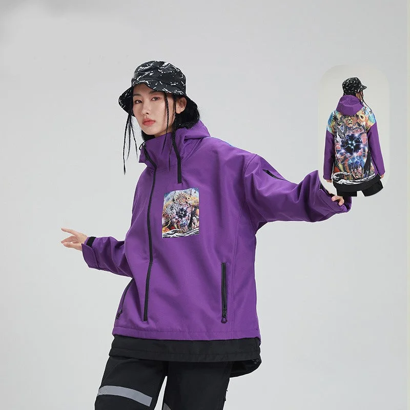 Relaxed Fit Clothing Men's Trendy Thermal Anorak Snow Jacket