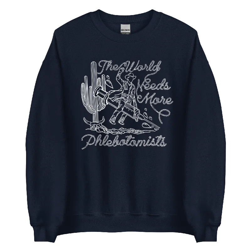 Fresh Outfit TWNM- Phlebotomists Unisex Crewneck Dark Colors