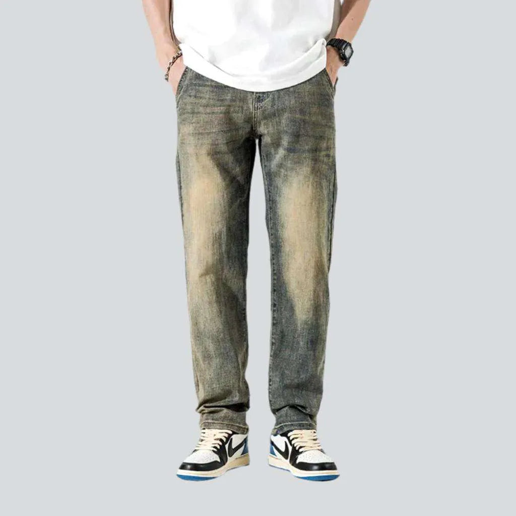 Cool Bottoms Men's whiskered jeans
