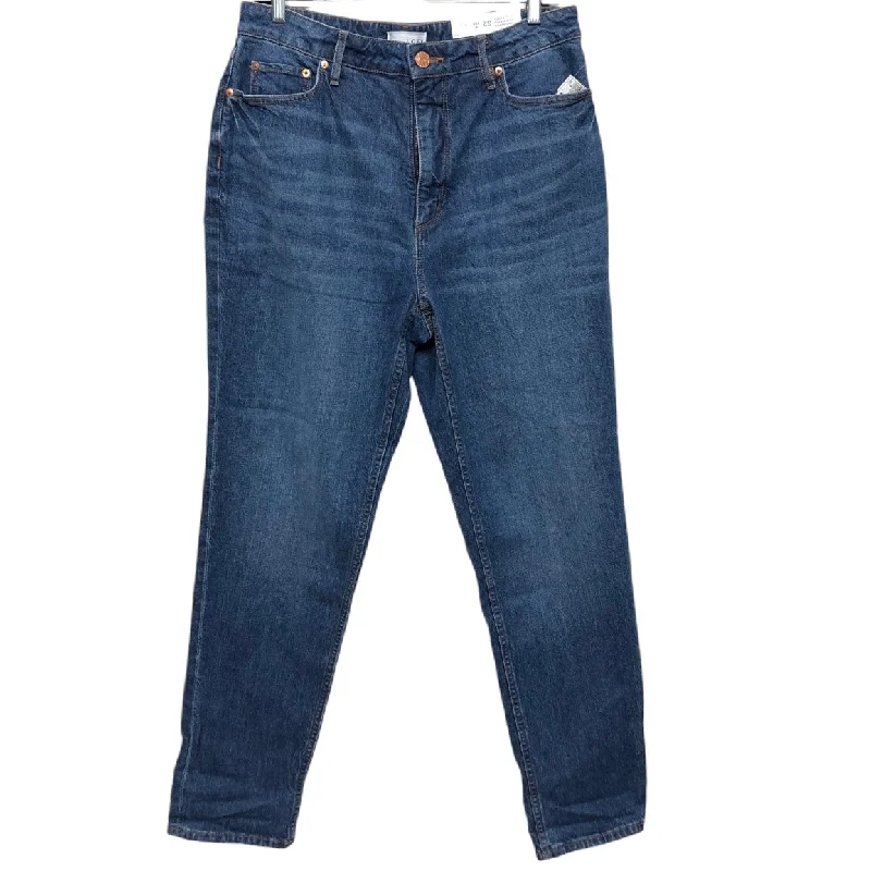 Minimalist Pieces Jeans Boyfriend By Loft In Blue Denim, Size: 8