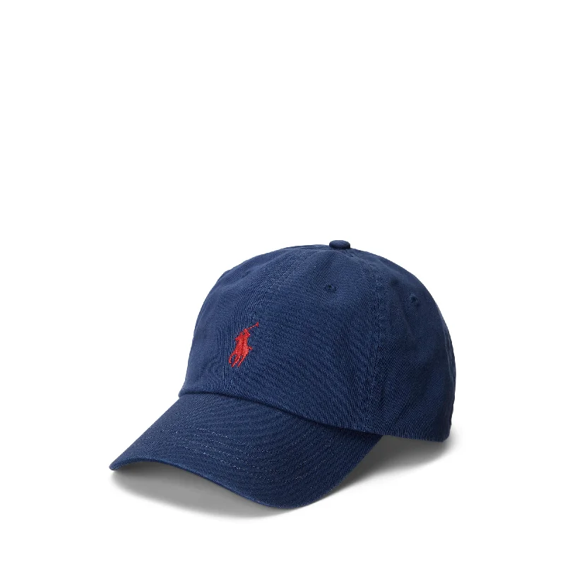 Winter Outfits Polo Ralph Lauren - Chino Cap - Navy with Red Pony