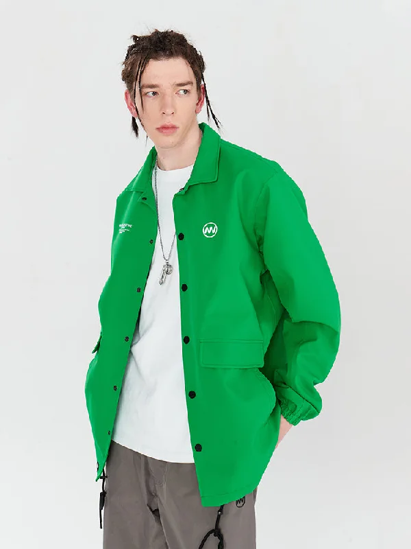 Casual Shirts Men's Nandn Basic Style Coach Jacket