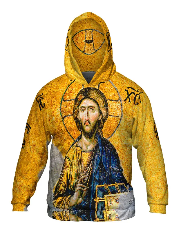 Simple Styles "Christian Orthodox Jesus Gold Hagia Sophia"