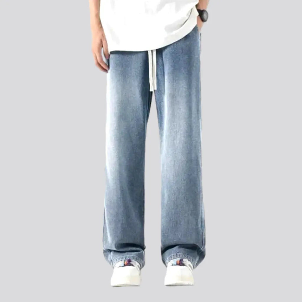 Trendy Tees Sanded vintage denim pants
