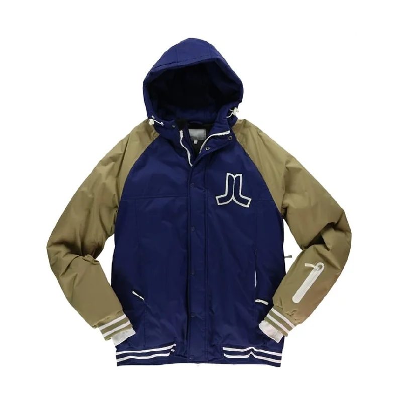 Summer Trends WeSC Mens Jakobi Plus Parka Coat, Blue, XX-Large