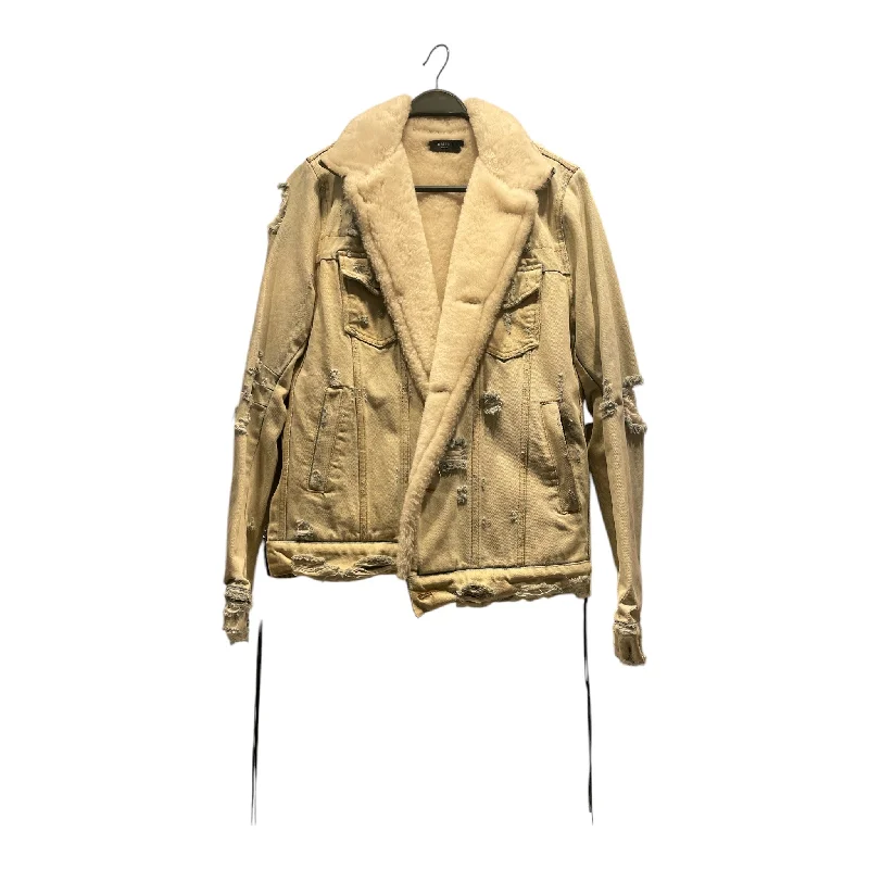 Urban Looks AMIRI/Denim Jkt/M/Denim/IDG/WHITE FUR LINED