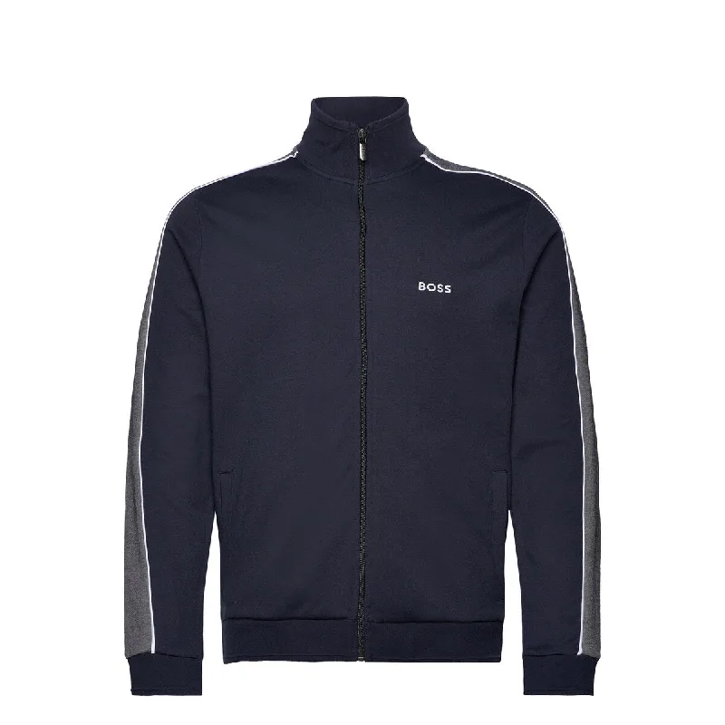Comfy Pants Hugo Boss Men's Full Zip Tracksuit Jacket, Navy