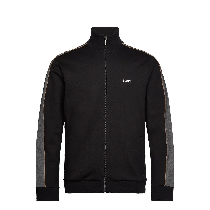Smart Pants Hugo Boss Men's Tracksuit Full Zip Jacket, Black