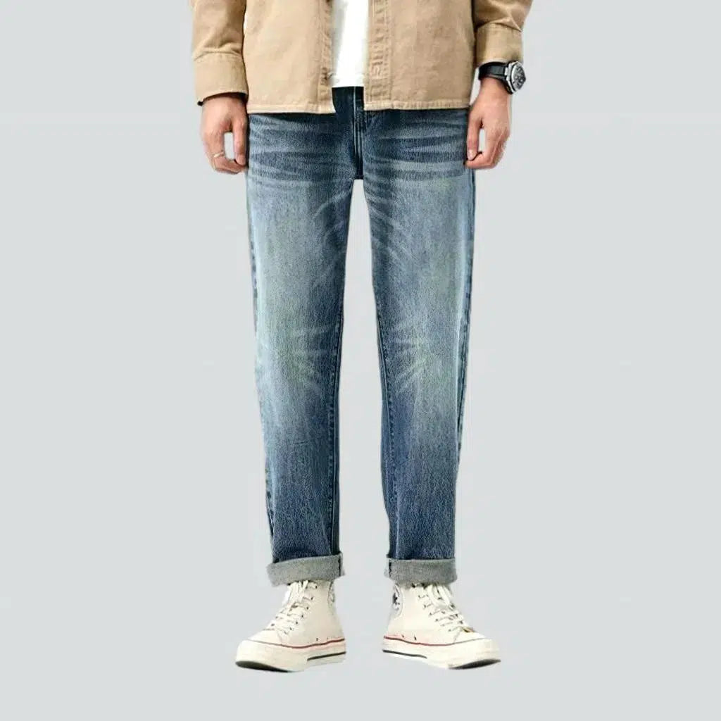 Winter Jackets Medium-wash men's fashion jeans