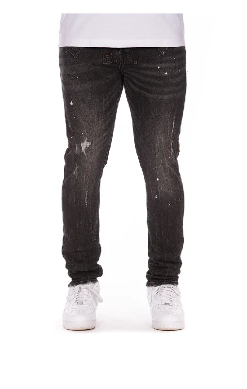 Urban Tees Billionaire Boys Club Men's BB Trek Slim Jeans