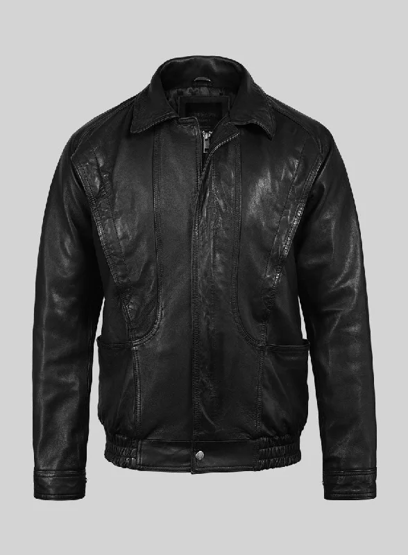 Active Wear G-1 Flight Aviator Leather Jacket