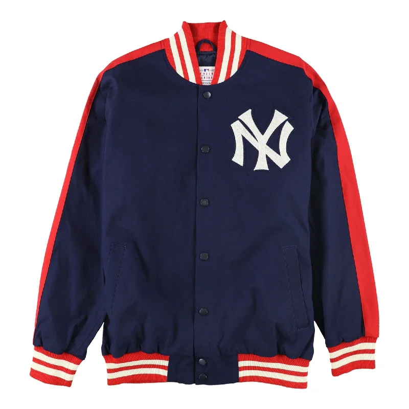 Cool Bottoms G-III Sports Mens New York Yankees Jacket, Blue, Large