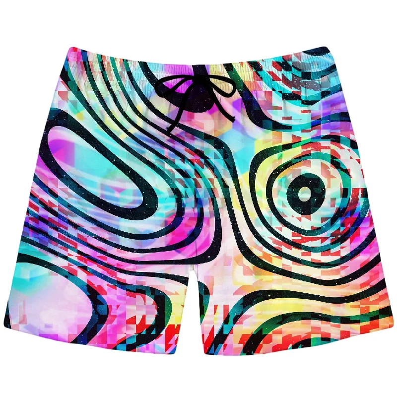 Premium T-shirts Psytrance Swim Trunks