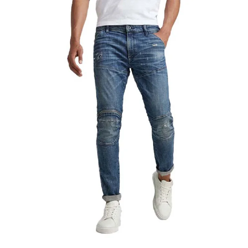 Designer Pieces G-Star Raw Men's Premium 5620 3D Zip Knee Skinny Jeans