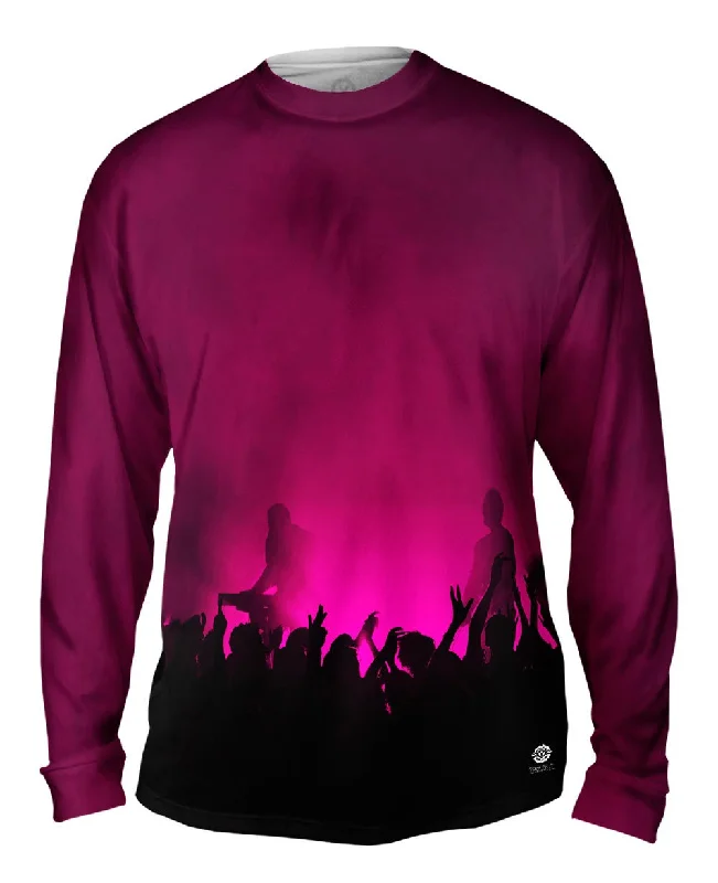 Trendy Sweaters Edm Music Makes The Crowd Pink