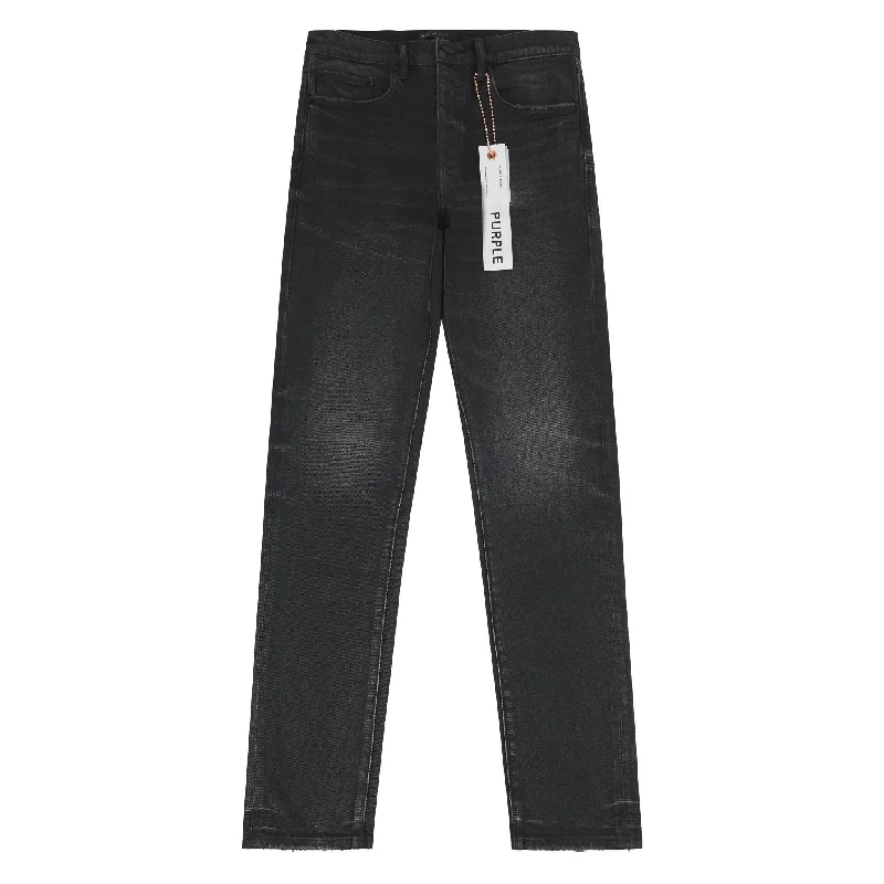 Denim Looks Double Dip Coated Straight Leg Denim
