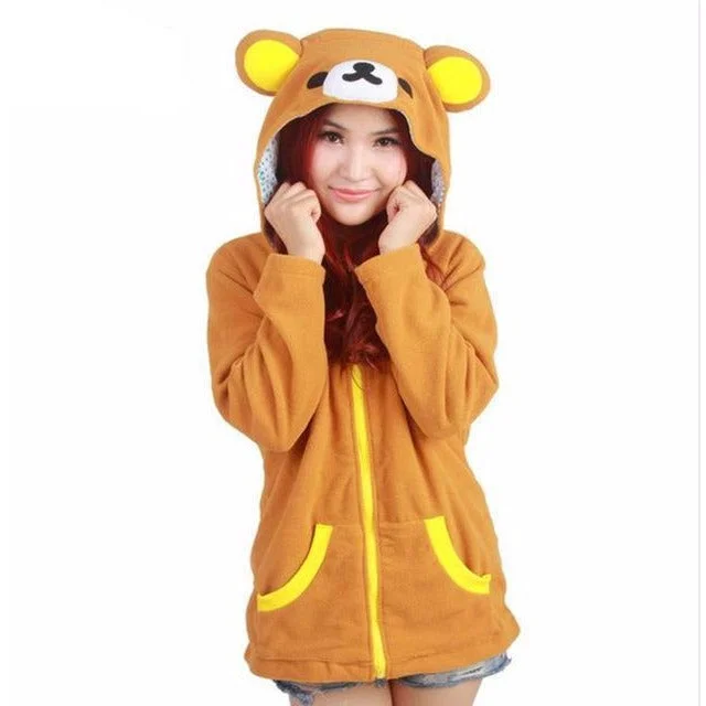 Urban Outfits Rilakkuma Animal Themes Hoodie