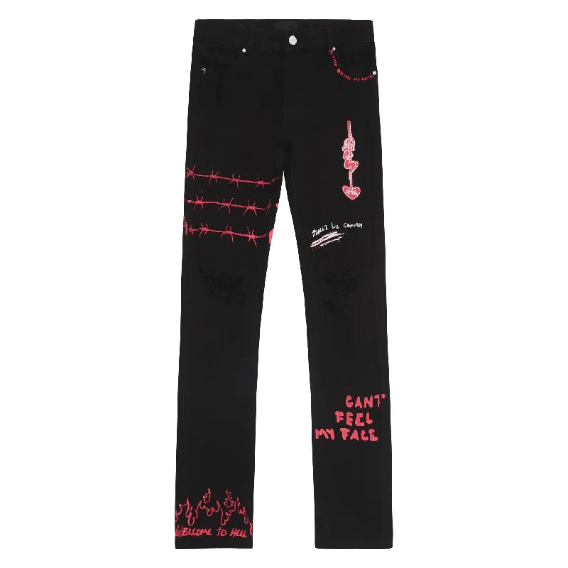 Summer Wear Bryant RLD Artistic Denim | Black