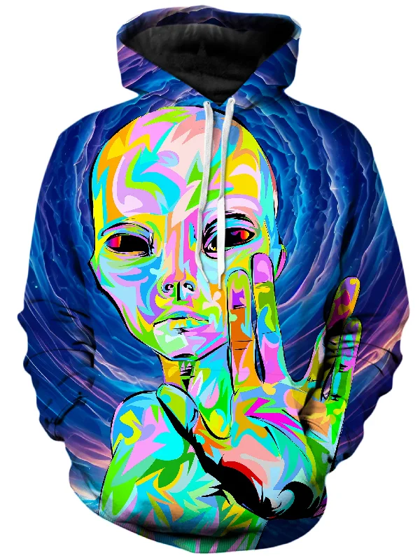 Weekend Styles I Come in Peace Unisex Hoodie