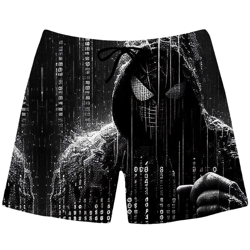 Active Wear Spidey Existence Swim Trunks