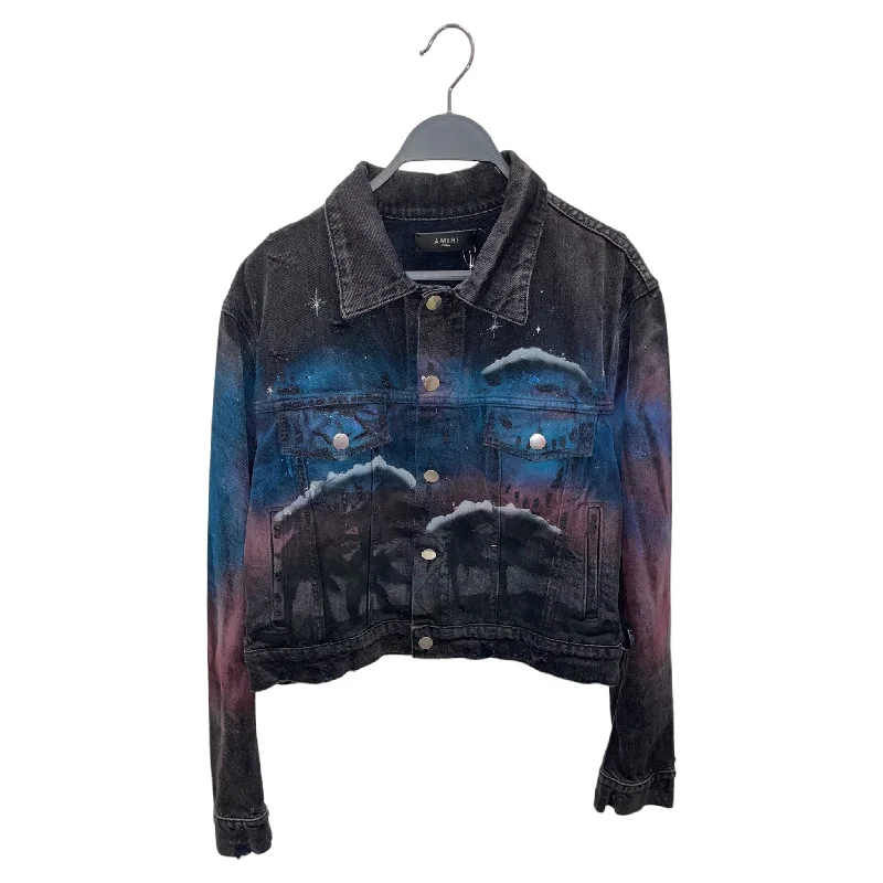 Relaxed Looks AMIRI/Denim Jkt/S/Denim/BLK/WOLF