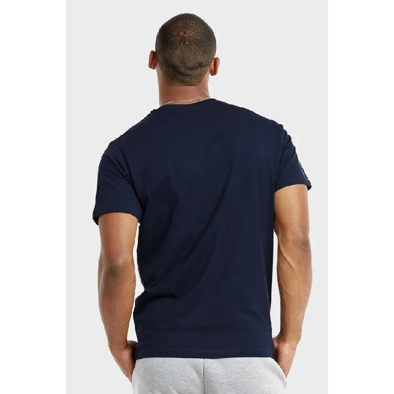 Trendy Sweaters TOP PRO Men's Crew Neck Solid Cotton Lightweight T Shirt 3-PACK NAVY Trendy Sweaters TOP PRO Men's Crew Neck Solid Cotton Lightweight T Shirt 3-PACK NAVY