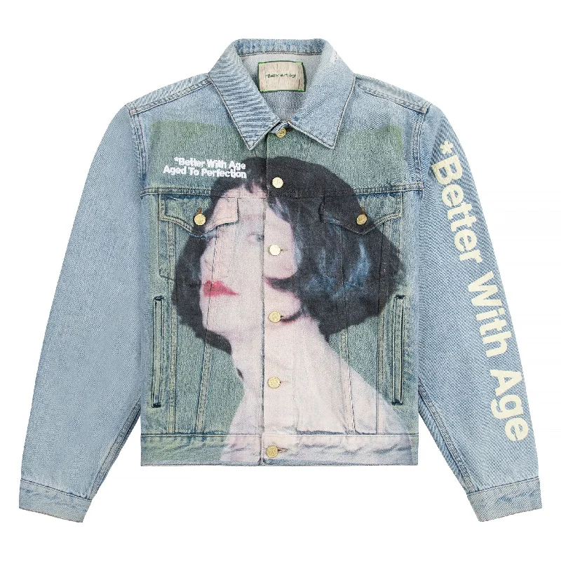 Sporty Designs Brandy Denim Jacket | Light Wash