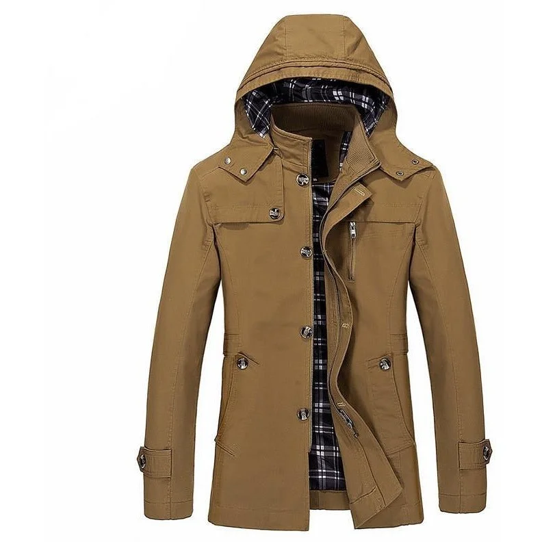 Urban Looks Mens Hipster 'Unisplendor' Cotton Jacket