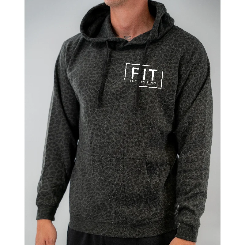 Modern Clothing Salty Savage Unisex “FIT Fuck, I’m Tired” Lounge Hoodie | Basic