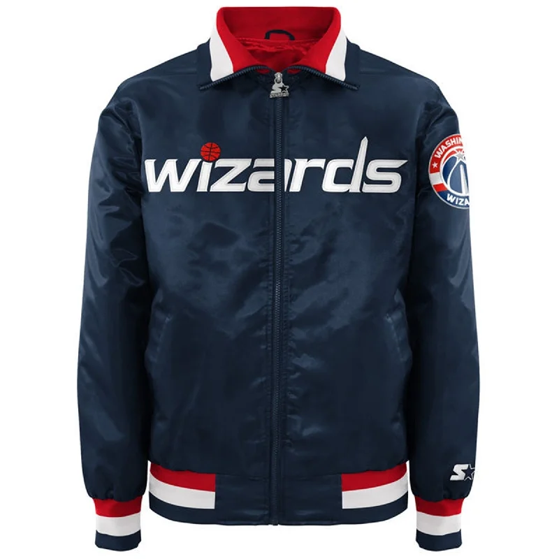 Practical Clothing Starter Mens Washington Wizards Varsity Jacket