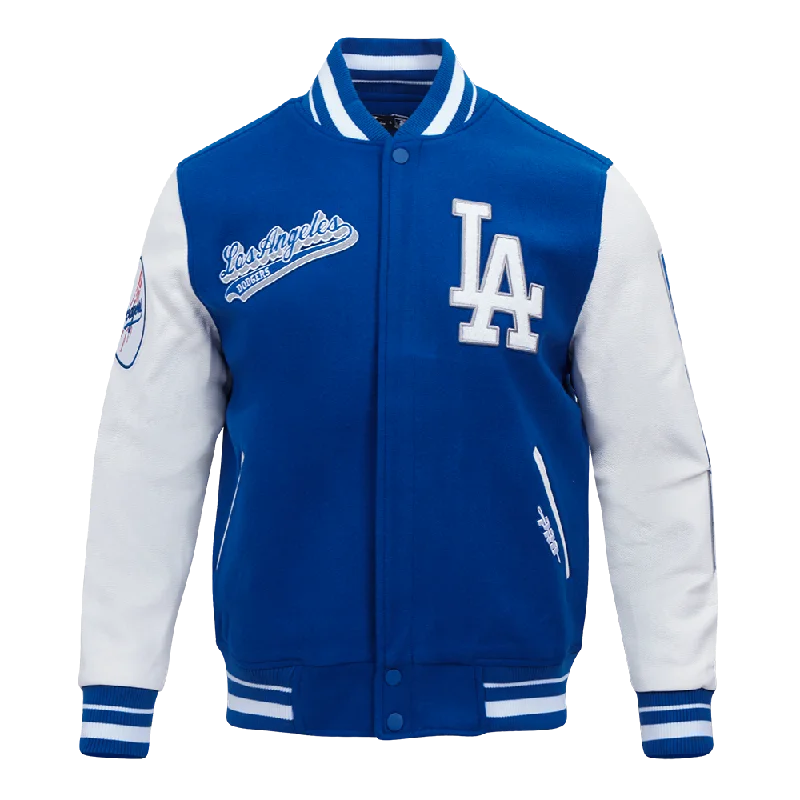 Practical Clothing MLB LOS ANGELES DODGERS SCRIPT TAIL MEN'S RIB WOOL VARSITY (DODGER BLUE/WHITE) Practical Clothing MLB LOS ANGELES DODGERS SCRIPT TAIL MEN'S RIB WOOL VARSITY (DODGER BLUE/WHITE)