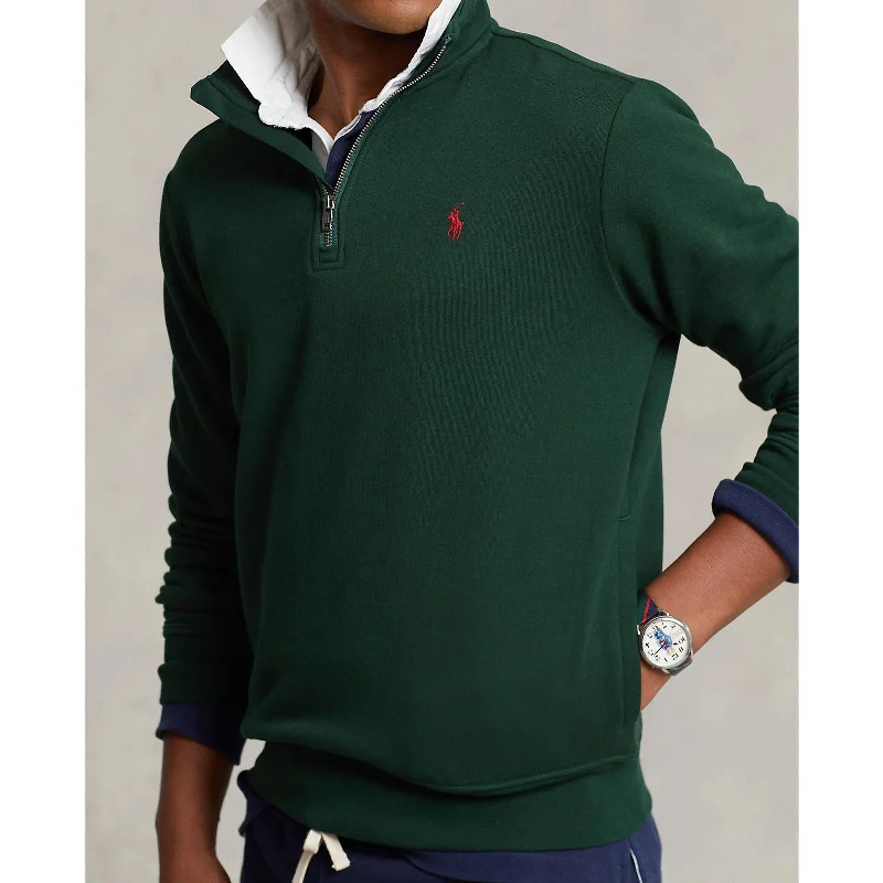 Streetwear Clothing Polo Ralph Lauren - RL Fleece Sweatshirt - College Green