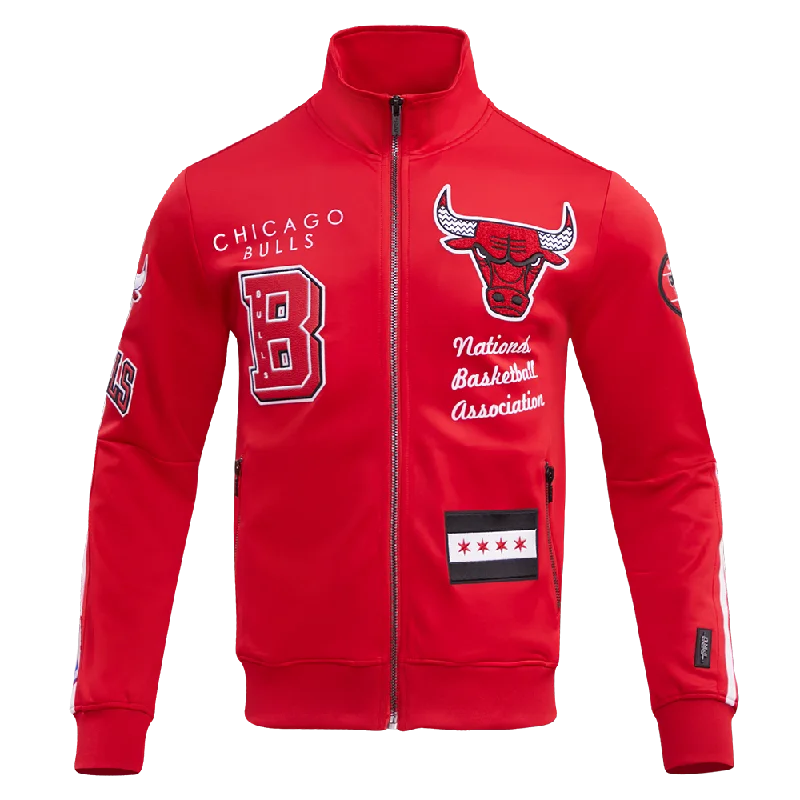 Comfy Pants CHICAGO BULLS CHERRY 2.0 DK TRACK JACKET (RED)