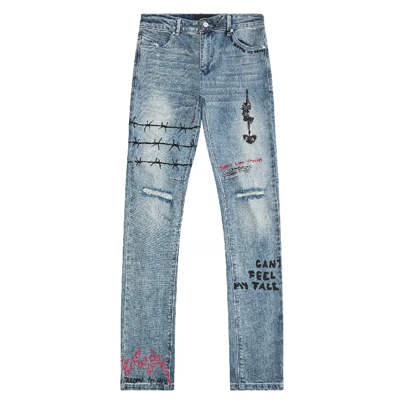 Stylish Jackets Bryant RLD Artistic Denim | Blue