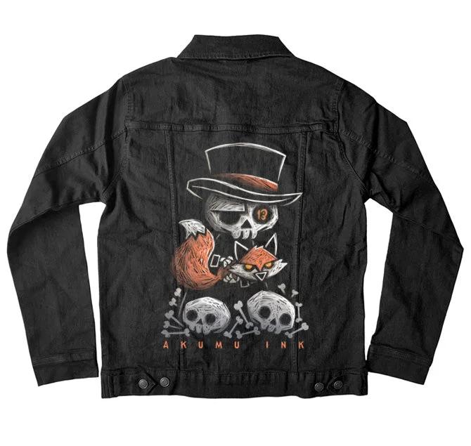 Smart Tops Lucky Mr. Fox Denim Jacket