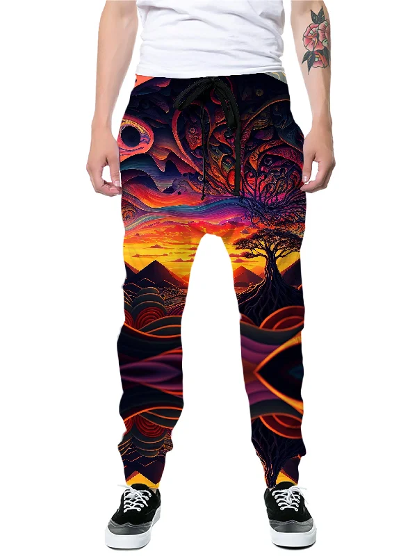 Chic Outfits Acid Sunset Joggers