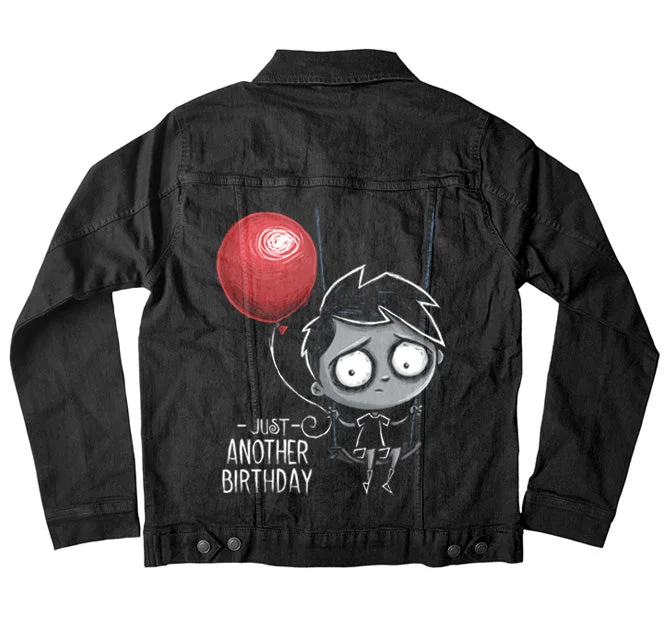 Urban Outfits A Gloomy Day Denim Jacket