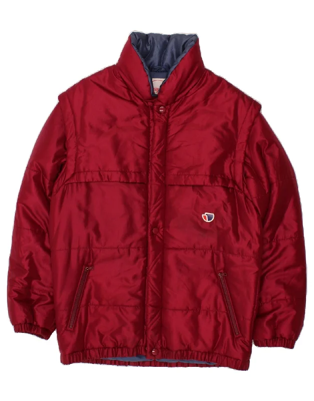 Classic Fits INNSBRUCK Mens Padded Jacket IT 48 Medium Red Polyester
