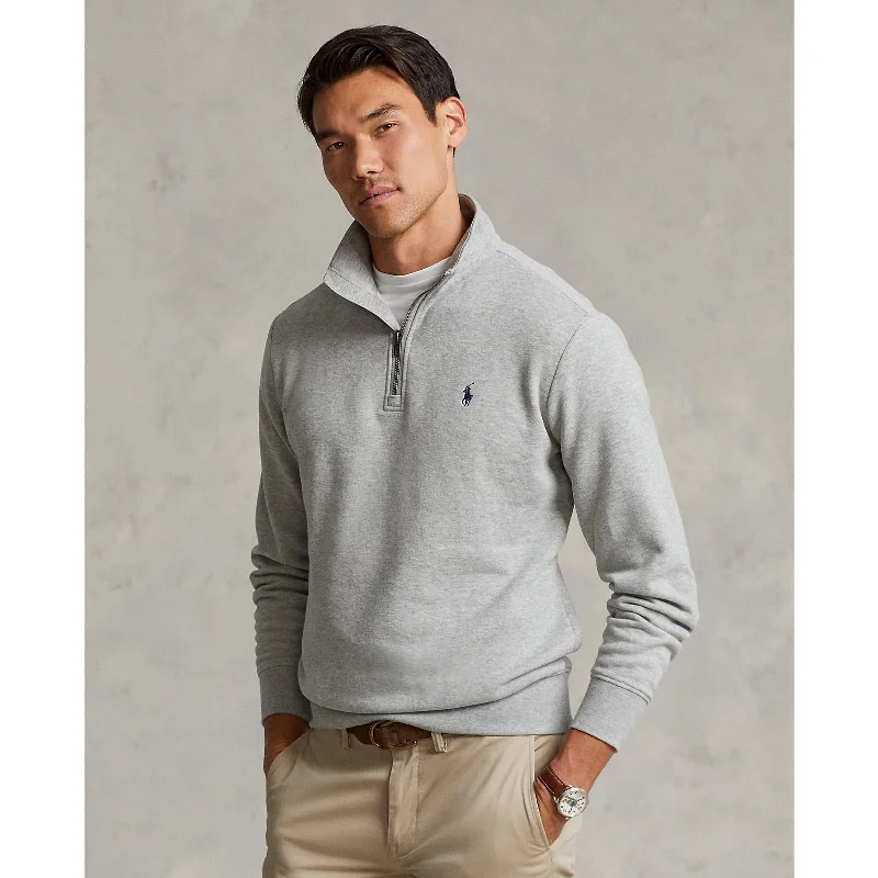 Winter Jackets Polo Ralph Lauren - RL Fleece Sweatshirt - Andover Grey
