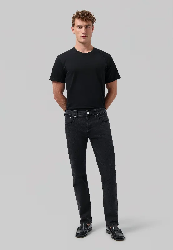 Trendy Apparel Bryce Mid Straight - Stone Black