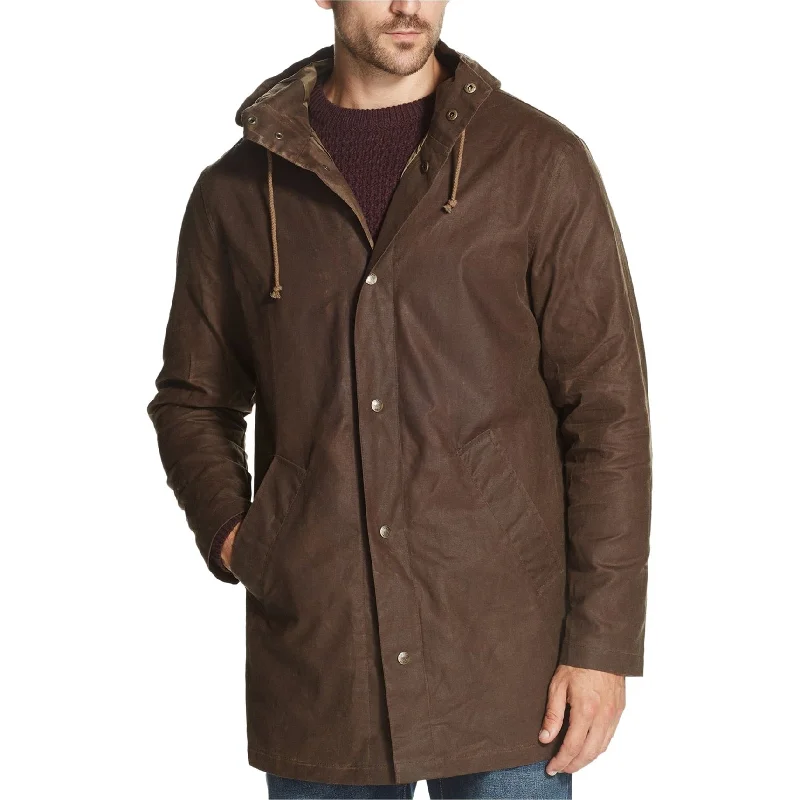 Trendy Sweaters Weatherproof Mens Wax Raincoat