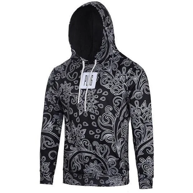 Stylish Jeans Unisex Detailed Intricate Designs Pattern Hoodie