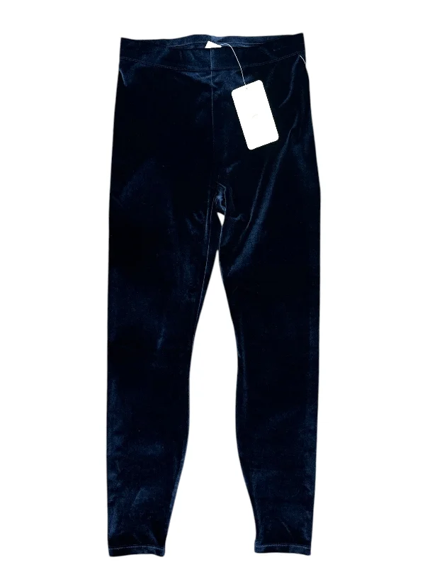 Athletic Tops Athletic Leggings By Fabletics In Navy, Size: L