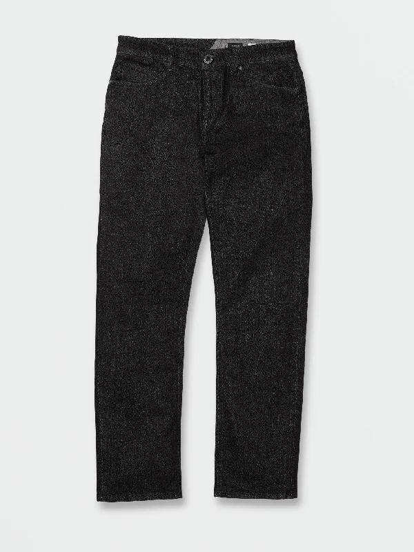 Modern Basics V Solver Modern Fit Stretch Jeans - Rinsed Black