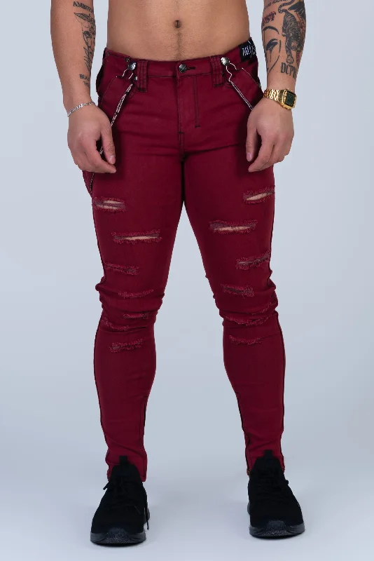 All-Weather Outfits ANDY CHERRY HAND-ABRADED JEAN