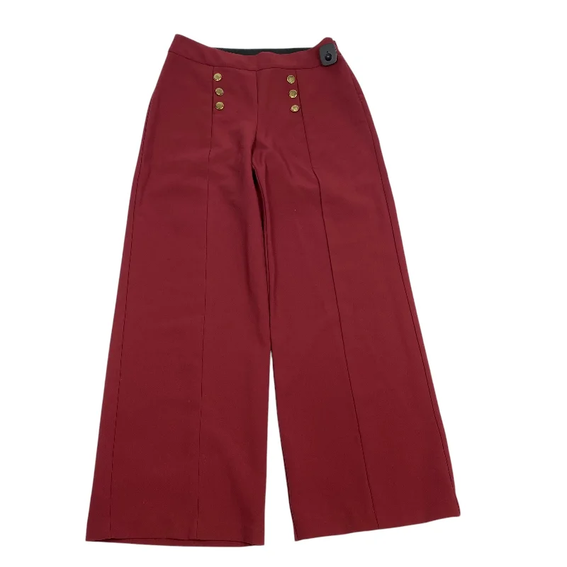 Formal Shirts Pants Dress By Versona In Red, Size: 12