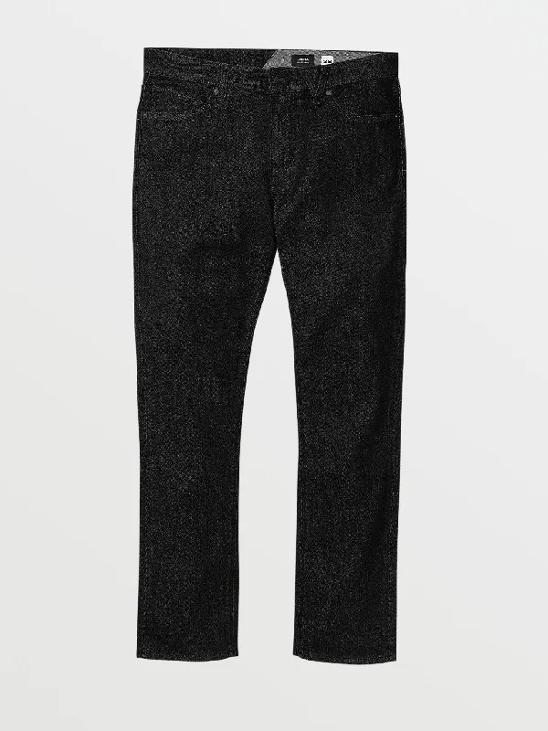 Layered Styles V Vorta Slim Fit Stretch Jeans - Rinsed Black