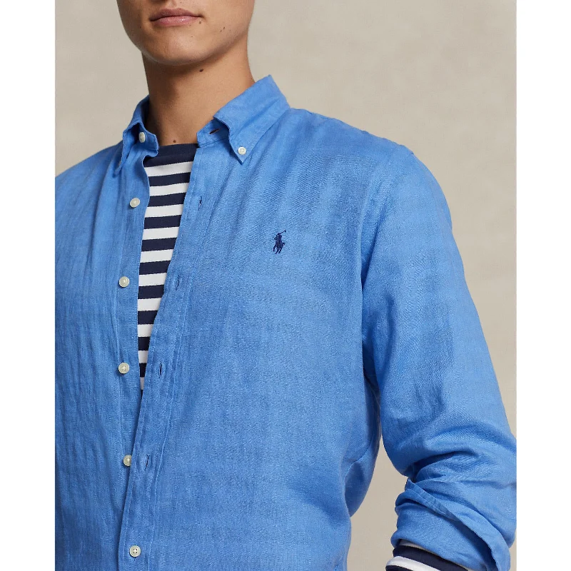 Casual Fits Polo Ralph Lauren - Linen Shirt - Summer Blue