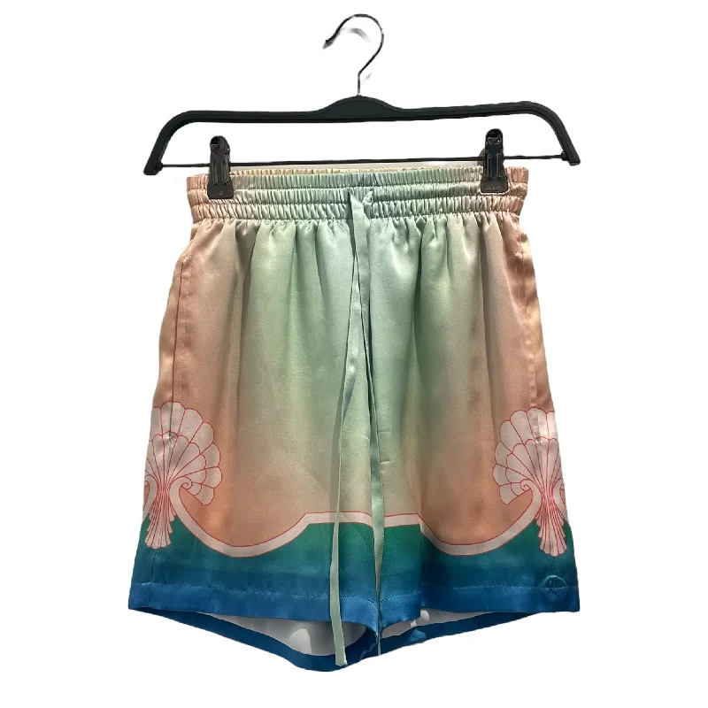 Sporty Designs casablanca/Shorts/32/Silk/GRN/flower